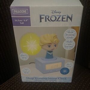 Disney Frozen Sleep Training Alarm Clock - Blue, Yellow, White